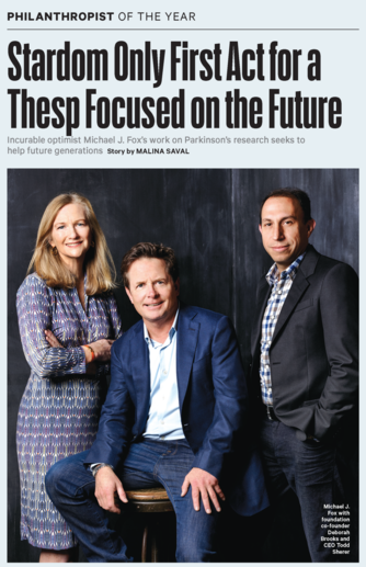 Variety named Michael J. Fox Philanthropist of the Year