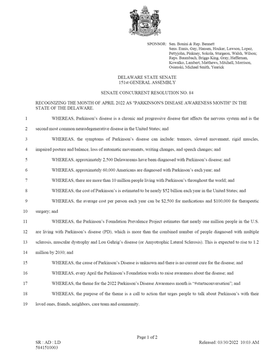 Delaware Resolution