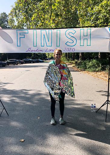 Berlin Marathon, Elizabeth Adam