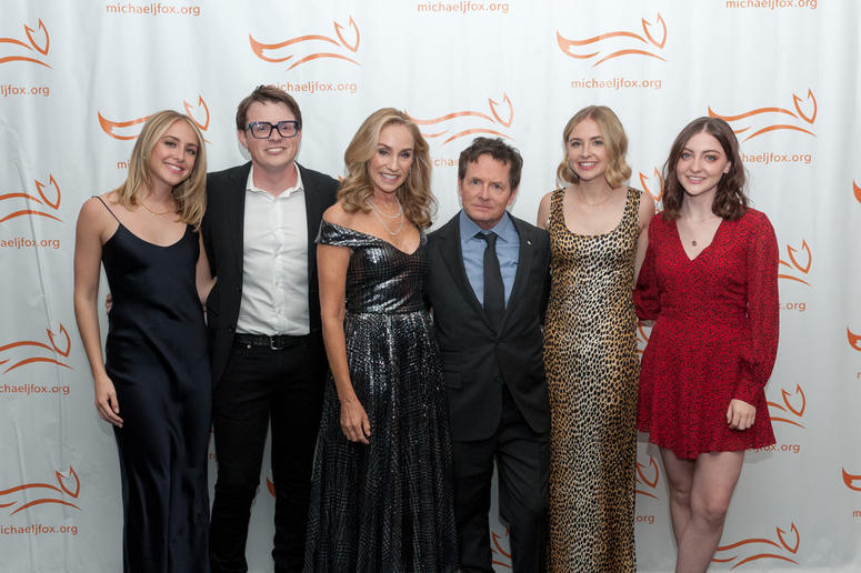 Michael J. Fox and Family at 2019 Funny Thing Gala