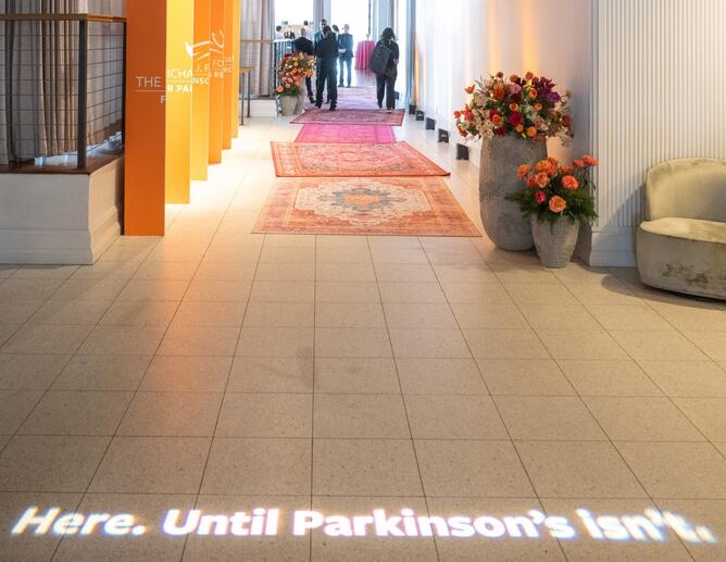 Here Until Parkinson's Isn't.