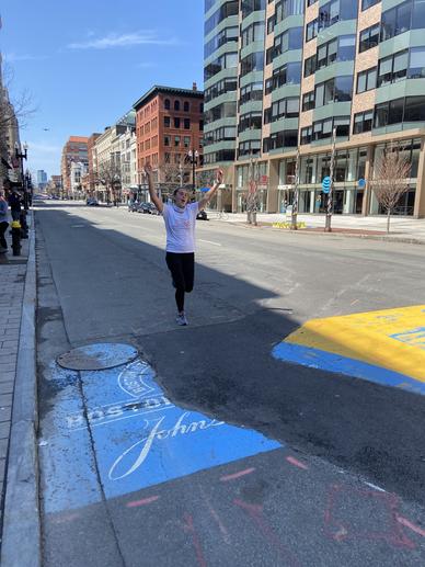 Boston Marathon, Kim Egizi