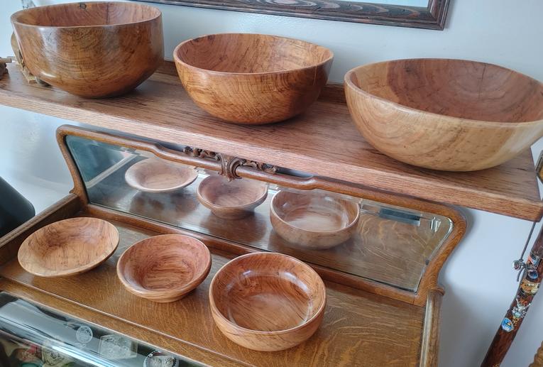 Kinnett wooden bowls