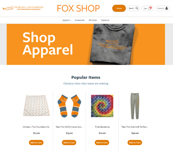 Fox Shop Apparel