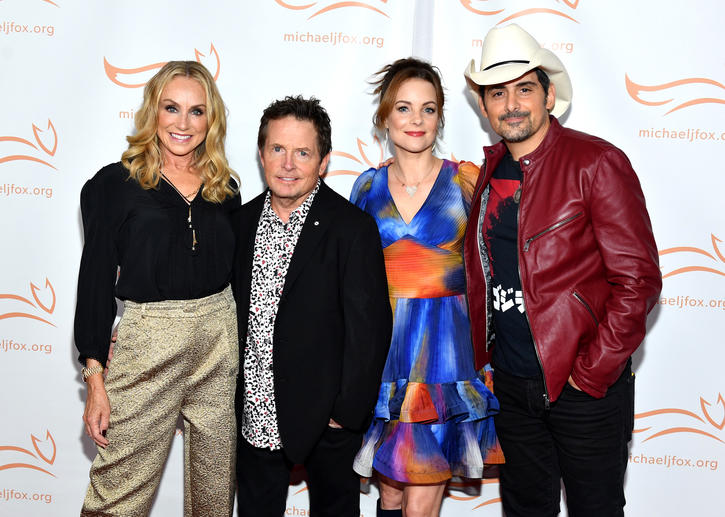 Tracy, MJF, Brad and Kimberly Williams Paisley