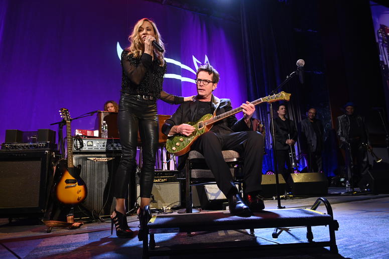 Funny Thing 2019 - Sheryl Crow and MJF on-stage