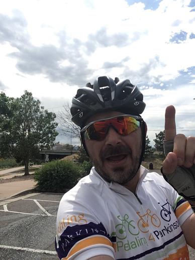 Pedaling 4 Parkinson's Team Virtually Unstoppable, Derrin Pigg