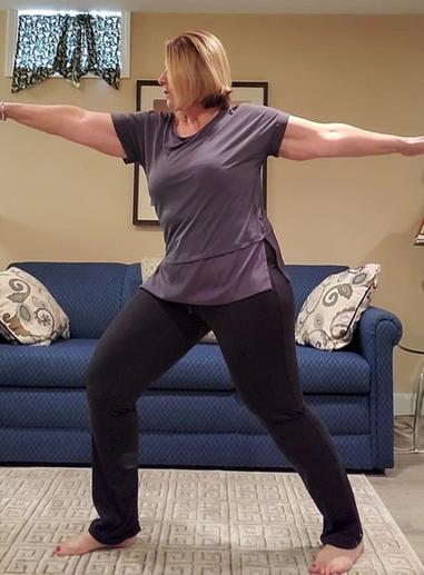 Warrior Pose.