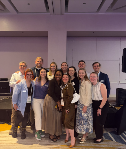 MJFF staff after the reception hosted by the Foundation and Parkinson's UK.
