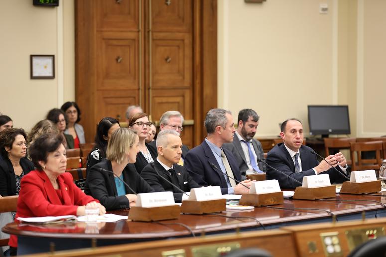 Todd Sherer testifies before Congressional committee on Capitol Hill