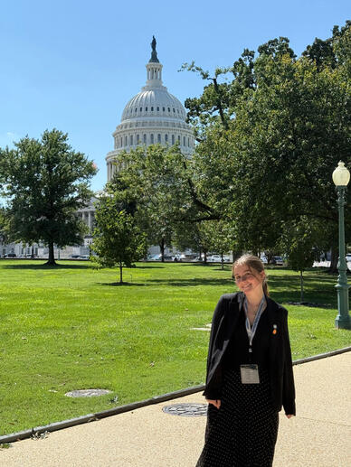 Ava on Capitol Hill.