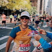 New York City Marathon participant