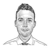 caricature of a man