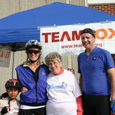 New England Parkinson's Ride participants