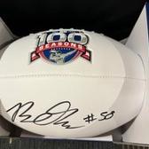 NYG Autographed Football