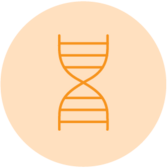 Icon with DNA