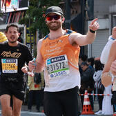 Tokyo Marathon participant