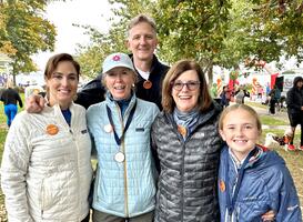 Anna Wolfe and family