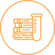 Book stack test tube