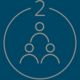 Illustrated people with number 2.