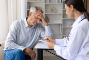 Doctor with a patient