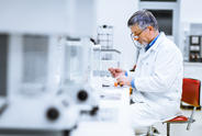 Researching testing items in a lab