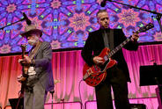 Jason Isbell and Bobby Weir at MJFF 2023 Funny Thing