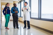 Doctor and Patients.