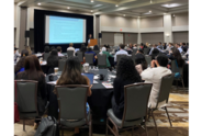 Hundreds attend one of the many seminars