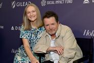 Michael and Debi at the Social Impact Summit hosted by The Hollywood Reporter