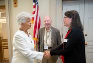 Shaking hands with Congress