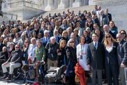 Advocates on steps of Capitol Hill