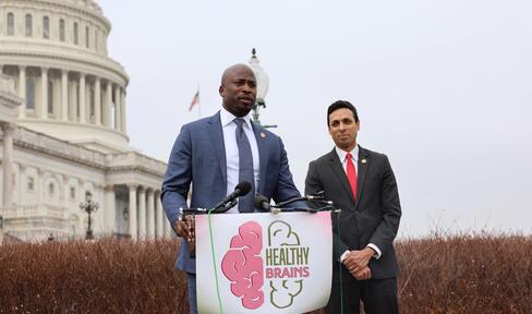 Akbar Gbajabiamila and Representative Subramanyam