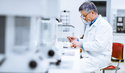 Researching testing items in a lab