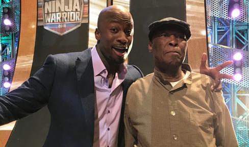 Akbar Gbajabiamila and Dad