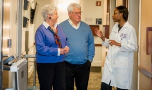 Doctor with Patients