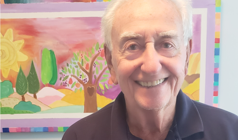 Man smiling