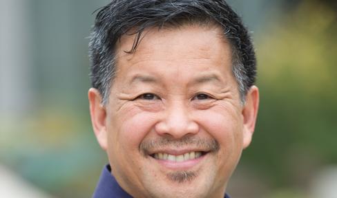 Award recipient, Bruce Morimoto