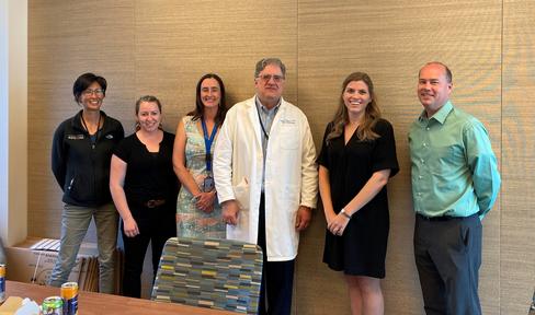 The MJFF public policy team meets with staff at the Seattle Parkinson’s Disease Research, Education and Clinical Center.