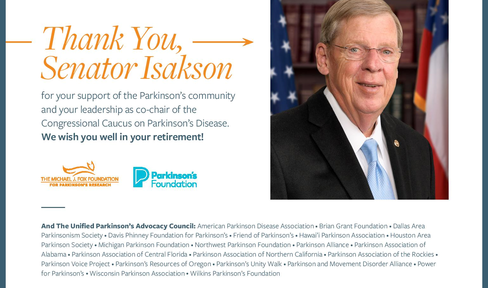Senator Isakson.