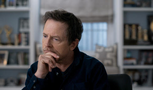 Michael J. Fox in his film "Still: A Michael J. Fox Movie" 