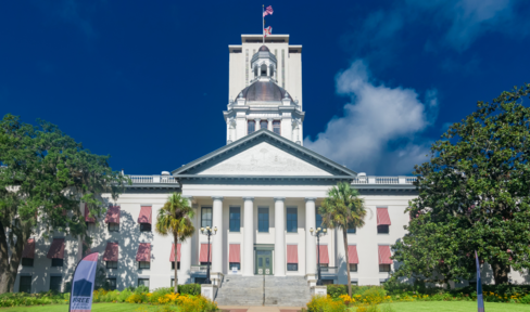 The Florida State Capitol, where legislators passed a bill to create a new Parkinson's research consortium at the University of South Florida.