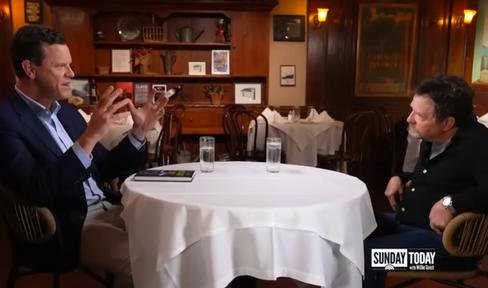 Michael J. Fox and Willie Geist sit down for an interview. 