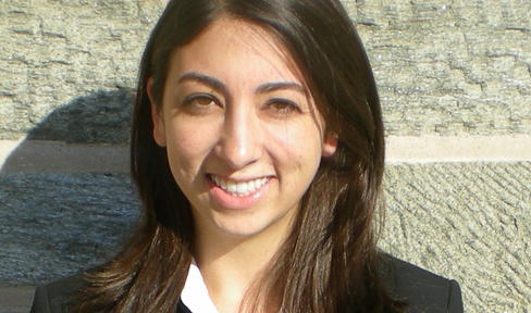 Person smiling at camera.