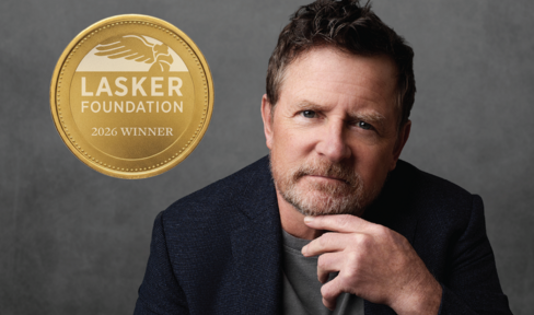 Michael J. Fox received the 2026 Lasker~Bloomberg Public Service Award