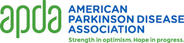 Logo for the American Parkinson's Disease Association.