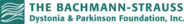 Logo for The Bachmann-Strauss Dystonia and Parkinson Foundation.