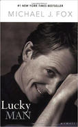 Book cover of "Lucky Man" by Michael J. Fox.