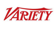 Logo for "Variety" magazine.
