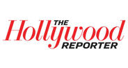 Logo for "The Hollywood Reporter" magazine.